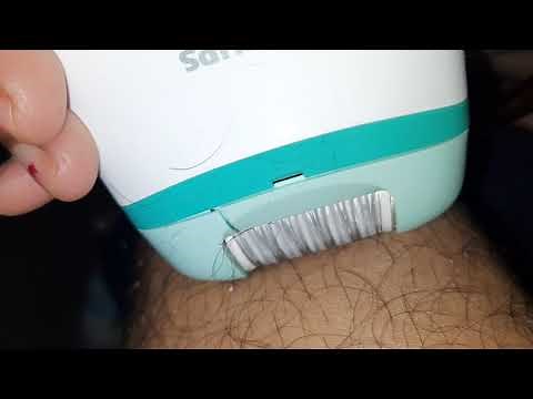 Philips BRE 245 epilator 5 minute Heating test #epilator #hairremoval