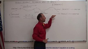 Physics - Mechanics: Mechanical Waves (1 of 21) Basics