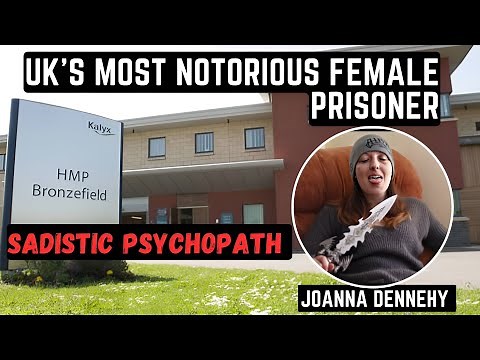 UK'S MOST DANGEROUS AND NOTORIOUS FEMALE PRISONER. Joanna Dennehy. HMP BRONZEFIELD