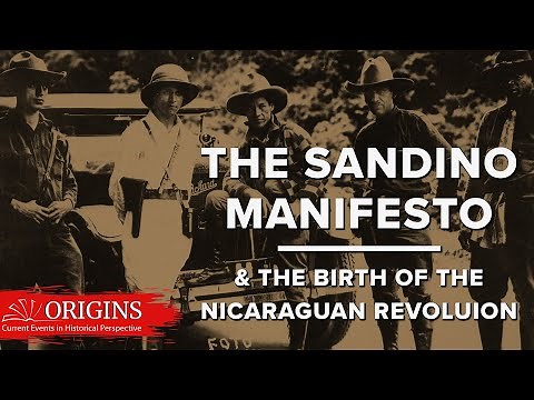 The Sandino Manifesto and the Birth of the Nicaraguan Revolution