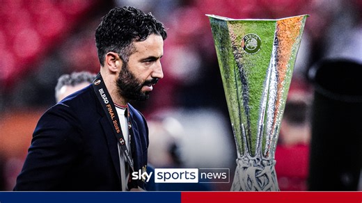 Ruben Amorim: Manchester United head coach not at risk of sack despite Europa League final loss to Tottenham