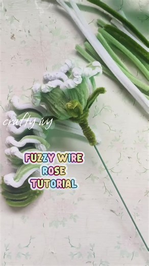 How to Make a Fuzzy Wire Rose: Step-by-Step Tutorial