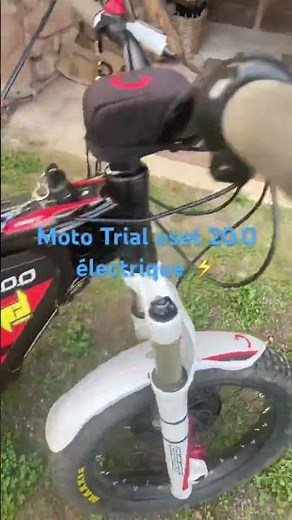 Présentation de la Moto Trial oset 20.0