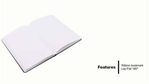 Watch AmazonBasics Classic Notebook detail on Amazon Live