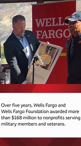 We’re committed to supporting veterans and their families and are proud to have provided a grant to Warrior Rising to help veterans pursue their dreams to be successful small business owners. | Wells Fargo