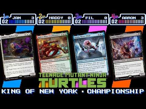MTGxTMNT BREWS CHAMPIONSHIP | Krang VS Raph & Mikey VS Splinter VS Super Shredder