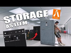 How to Add Placeable Storage, Locker System (storage as Item) for Esx, Qbox, QBcore - Installation