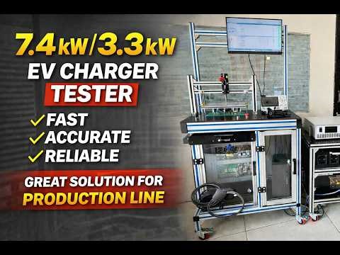 7.4kW EV Charger Production Test Bech– Fast, Accurate, Reliable