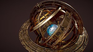 Armillary Sphere - Buy Royalty Free 3D model by Megan Anderchuk (@MAnderchuk)
