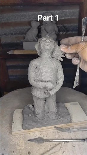 clay modaling // sculpture and modelling