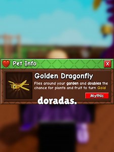 CONSEGUI UNA DRAGONFLY Y ESTA ES SU HABILIDAD UNETE: https://discord.gg/velasco #velascotk #roblox #growagarden #growagarden2