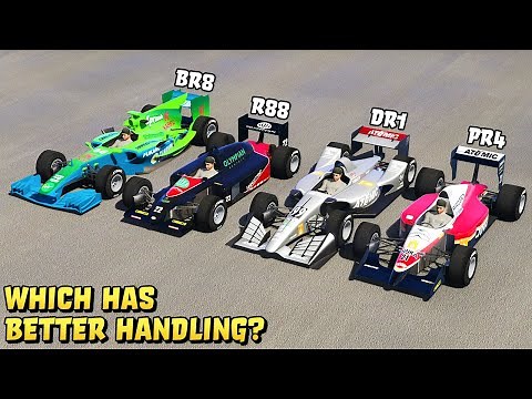 GTA 5 - BR8 vs DR1 vs PR4 vs R88 - Which has better handling?