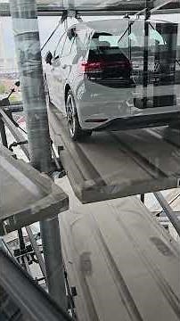 Autostadt Wolfsburg Car Towers [Descending]