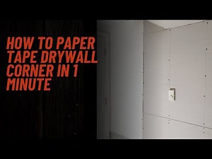 How To Tape Drywall Corner (Step-by-Step)