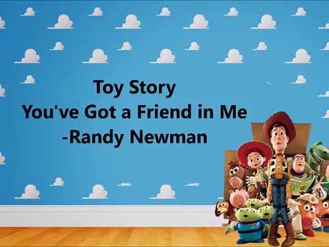 You've Got a Friend In me - Disney Pixar Toy story (lyrics)