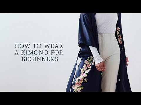 How to Wear a Kimono for Beginners