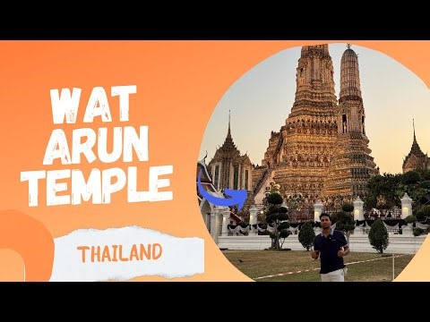 Wat Arun Bangkok 🇹🇭 | Most Beautiful Temple in Thailand ✨ @SunburstJourneys