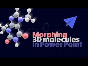 TUTORIAL // Morphing 3D Molecules in Power Point