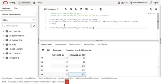 Learn how to use IS NULL values in the Oracle SQL! Watch the below reel to know how to use IS NULL in SQL! Like and Subscribe to AVS IT Trainings. | AVS Trainings