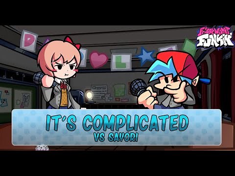 FNF Doki Doki Takeover ~ It's Complicated (Sayori Mix) (vs Sayori)