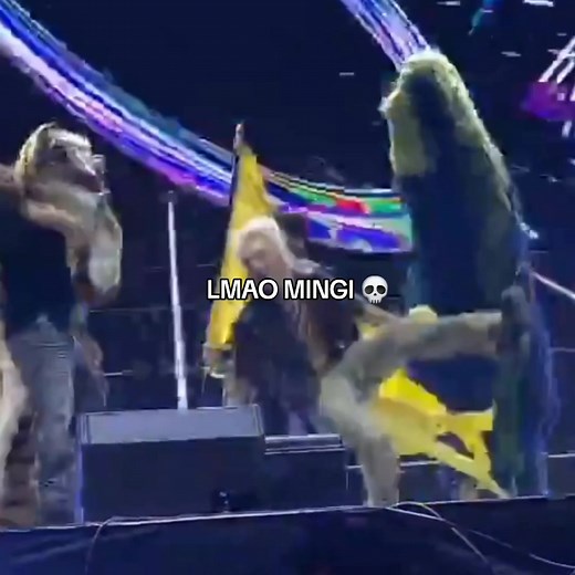 Hilarious Mingi's Flying Kick Fail at Coachella | ATEEZ Video