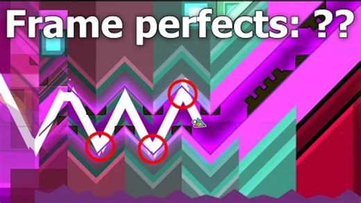 【转载】Silentlocked with Frame Perfects counter — Geometry Dash