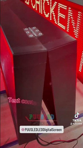 LED scrolling message sign double-sided for display #leddisplay #outdoors #fyp #led #puusled