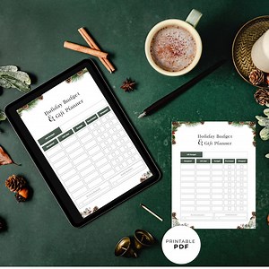 Holiday, Planner, Printable, Gift, Meal, Budget, Checklist, Reflection, Christmas, Organization, Events, Tracker, PDF, Download - Etsy