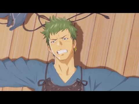 【アニメCM】日清食品 カップヌードル HUNGRY DAYS ワンピース ゾロ 篇 窪之内英策／タツノコプロ