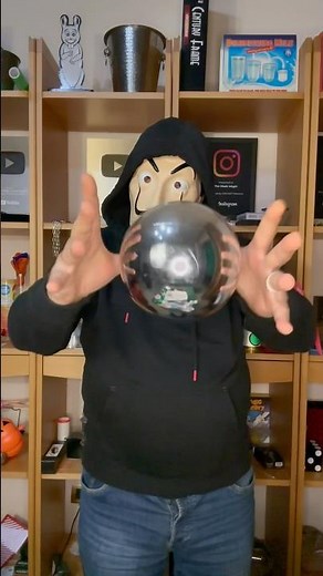 FLOATING BALL TRICK REVEALED #foryou #magic #tricks #shorts