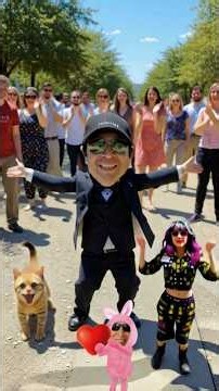 🎵 Funky Town/Trí Phèo Mèo #videoai #musicsong #cutecat #cutedance #xuhuongyoutube #clipvuive #funky