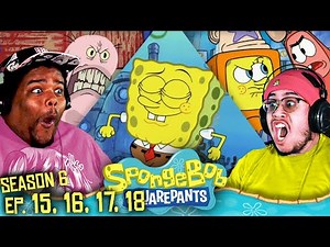 SpongeBob Season 6 Episode 15, 16, 17 & 18 GROUP REACTION