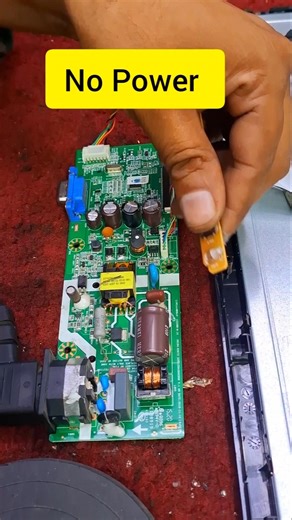 monitor no power repair