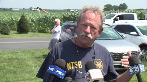 NTSB holds press conference about investigation into deadly plane crash near Lancaster Airport