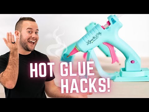 10 BEST HOT GLUE GUN HACKS You’ll Use Daily