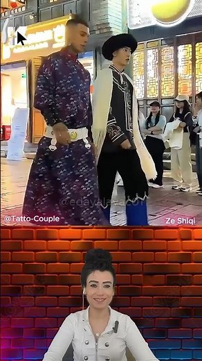 👑 The Irreplaceable Duo in Street Fashion, Mongolian Robe & Yi Outfit #streetstyle #mongolia #outfit