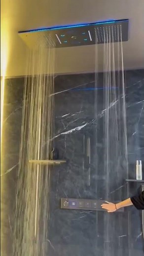 Unque & Beautiful washroom design💫 with Chinese shower..