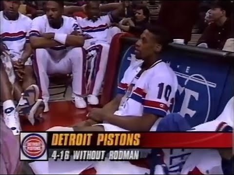 Dennis Rodman's Final Moments with the Pistons