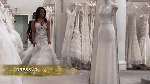 Bride Ty Johnson is convinced she won’t need a veil for her statement wedding gown, especially as it’s not her style. But when Randy and the team let her wear a veil, she’s left surprised! | Curvy Brides' Boutique - TLC