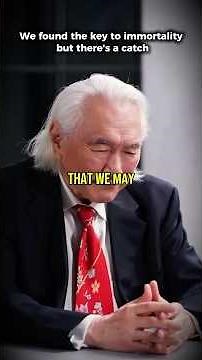 Michio Kaku reveals we found the key to immortality but there's a catch