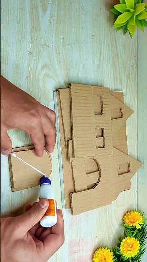 Mini Cardboard House 🏠 Part 01