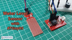 Water Level Sensor with ATtiny85 and Buzzer Indicator