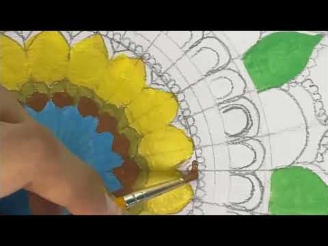 Combination of lines and colour #art #viral #drawing