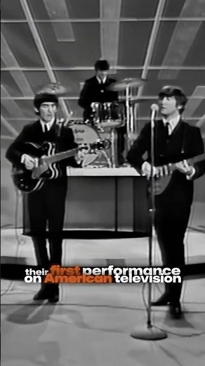 The Beatles' First Performance on American TV
