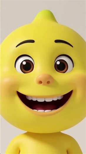 #3D cartoon#lemon ai video#shorts #eat small lemon#edit #subscribemychannel
