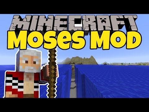 Minecraft: MOSES MOD!! | Become Moses! | Mod Showcase