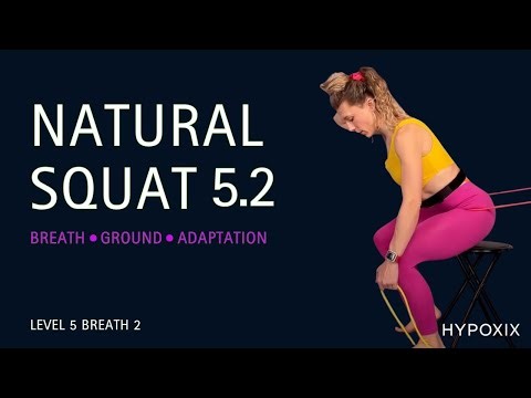 Natural Squat 5.2 — Ipsilateral Band Resistance with 2-Second Breath Hold