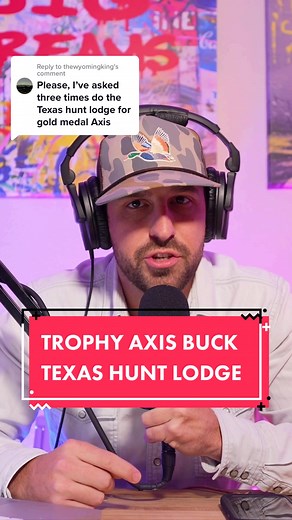 Replying to @thewyomingking here’s what it costs to shoot a trophy axis at the Texas Hunt Lodge in Ingram Texas. #texasranch #texasranches #texashunting #texashillcountry #hunttexas #texastrophyhunter #texasland #texashunter #axisdeer #texashunt