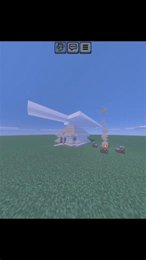 Minecraft Tutorial: Aesthetic Modern Igloo House Design# minecraft#mincrafthouse#bulit#mincraftbuild