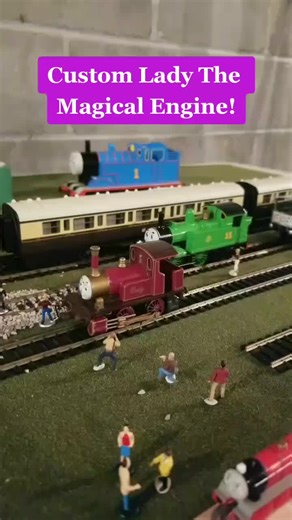 Thought I'd show you guys my recently completed HO Scale Lady! #thomasandfriends #train #lady